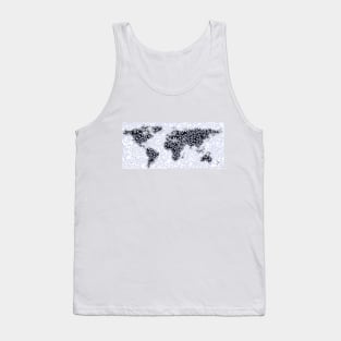 world map Tank Top